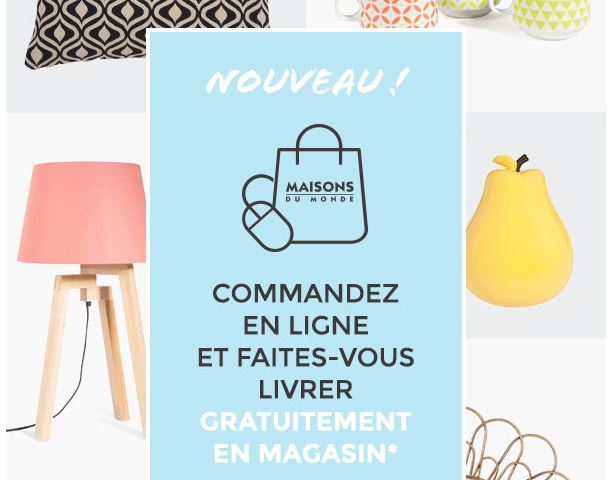 Livraison Gratuite En Magasin Maisons Du Monde