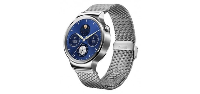 Amazon: Montre connectée Huawei Watch Classic Maille Argent à 279€ au lieu de 449€