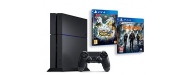 Amazon: Pack PS4 1 To + Naruto Shippuden Ultimate Ninja Storm 4 + The Division à 399€