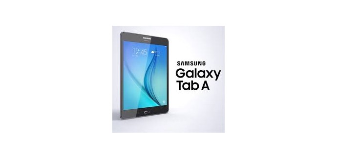 NRJ: Une tablette Samsung Galaxy Tab A à gagner par tirage au sort