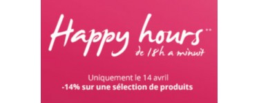 Camaïeu: [Happy Hours de 18h à minuit] -14% sur une sélection de vêtements