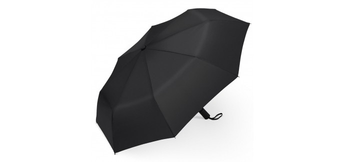 Amazon: Parapluie Plemo Noir Classique de Voyage Pliable Automatique à 15,99€