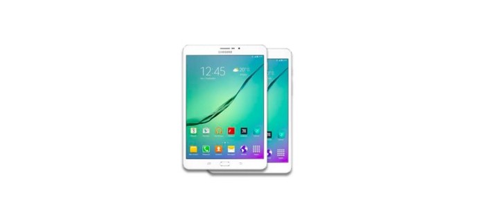 Eurosport: 2 tablettes Samsung Galaxy Tab S2 8" 32 Go 4G Blanc à gagner
