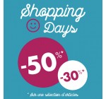Chaussea: Shopping Days : jusqu'à -50% sur une sélection d'articles