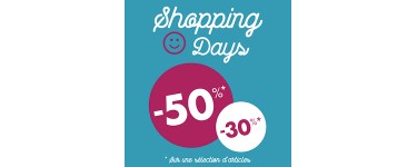 Chaussea: Shopping Days : jusqu'à -50% sur une sélection d'articles