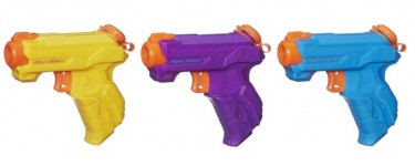 Amazon: 3 pistolets à eau Nerf Super Soaker ZipFire à 3,95€ au lieu de 12,99€
