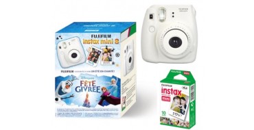Fnac: Appareil photo instantané Fujifilm Instax Mini 8 Blanc Reine des Neiges à 69,99€