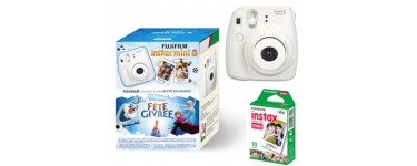 Fnac: Appareil photo instantané Fujifilm Instax Mini 8 Blanc Reine des Neiges à 69,99€