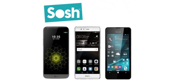 Sosh: [Client forfaits 4G Sosh] Jusqu'à 100€ remboursés sur plusieurs smartphones