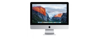 Darty: - 100€ sur l'iMac 21,5" APPLE MK142FN/A - i5 1,6GHz - RAM 8Go - Disque dur 1To