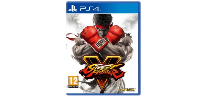 Base.com: Jeu Street Fighter V sur PS4 à 12,75€ 