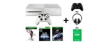 Micromania: Xbox One 500Go + Quantum Break + Forza 6 + Alan Wake + 2e manette à 349,99€