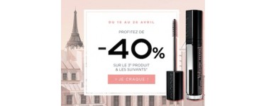 Bourjois: 40% de réduction sur le 3e produit et les suivants