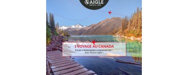 Aigle: 1 voyage au Canada pour 2 personnes à gagner