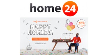 Home24: Jusqu'à -40% sur une sélection de produits