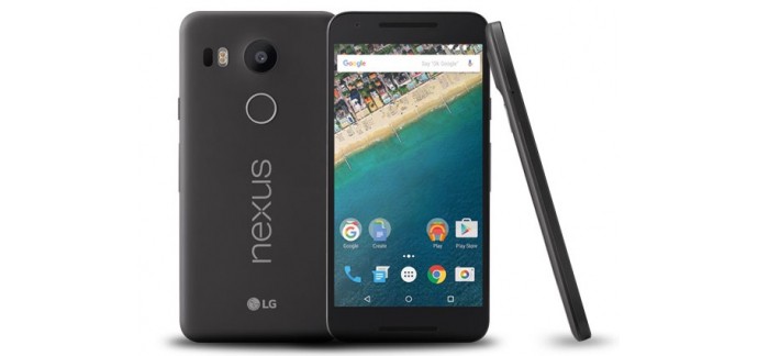 Auchan: Smartphone LG Nexus 5X carbone 16 Go à 259€ au lieu de 309€