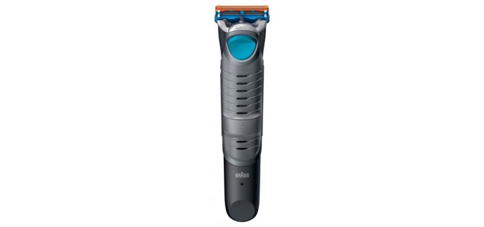 Amazon: Tondeuse pour le Corps Braun Cruzer 6 Body avec Lames Gillette Fusion à 40€