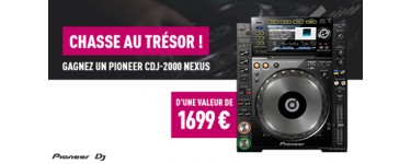 Bax Music: Chasse au trésor : un Pioneer DJ CDJ-2000 Nexus d'une valeur de 1699€ à gagner