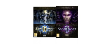 Amazon: Pack Starcraft 2 Legacy of the Void + Heart of the Swarm passe de 44,89€ à 29,90