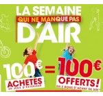 King Jouet: 100€ achetés en jeux d'extérieur = 100€ offerts en 2 bons d'achat de 50€