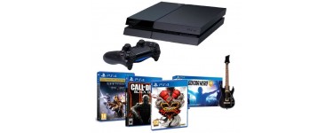 Cdiscount: PS4 1To + Street Fighter V + CoD BO III + Destiny + Guitar Hero Live à 419,99€