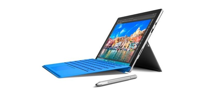 Darty: 11% de remise immédiate sur les PC hybrides 2 en 1 Microsoft Surface Pro 4