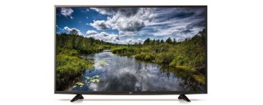 Rue du Commerce: TV LED 49" (123 cm) Full HD LG 49LF510V à 379,99€ au lieu de 599,99€