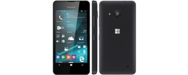 Darty: Smartphone 4.7" Microsoft Lumia 550 Noir 4G - 8 Go à 69€ (dont 30€ via ODR)