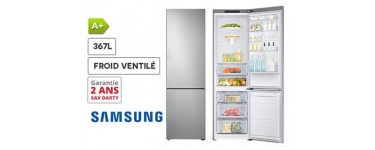 Darty: Refrigerateur Samsung RB37J5000SA SILVER - 367L - Froid ventilé à 599€