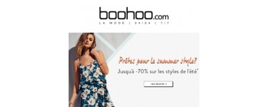 Boohoo: Jusqu'à -70% sur les styles de l'été