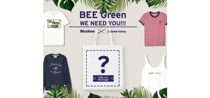 BZB: Co-création BEE GREEN : 80 tote bags de la création gagnante
