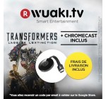 Rakuten: Offre Chromecast 2 + le film Transformers : Age of extinction à 21,99€