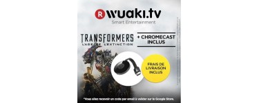 Rakuten: Offre Chromecast 2 + le film Transformers : Age of extinction à 21,99€