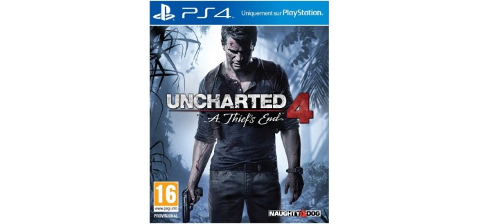 TopAchat: [Précommande] Uncharted 4 sur PS4 à 51,78€