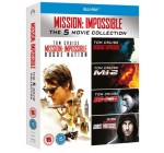 Zavvi: Coffret Blu-Ray des 5 films Mission Impossible à 20,39€