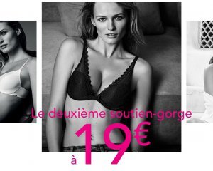 Etam: Le 2ème Soutien-Gorge à 19€