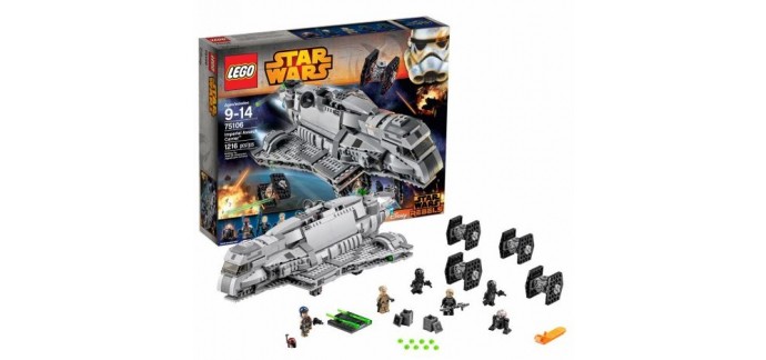 Rue du Commerce: Imperial Assault Carrier Lego Star Wars à 99€ livraison comprise