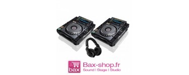 Bax Music: Le casque de DJ Pioneer HDJ-2000 MK2-K offert pour l'achat d'un set CDJ-2000