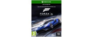 Amazon: Jeu Forza Motorsport 6 - édition standard sur Xbox One à 29€