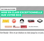 SFR: [Abonnés Box RED] le service de VOD Zive et 30 chaîne en clair jusqu'au 10 juin