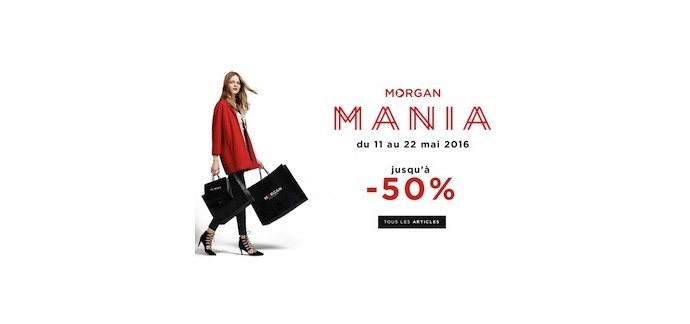 Morgan: Jusqu'à -50% sur une sélection d'articles