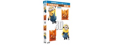 Amazon: Coffret Blu-Ray 3D trop moche et méchant : Moi, moche et méchant 1 et 2 à 11,99€