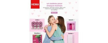 HEMA: Fête des mères : cadeaux à partir de 1€