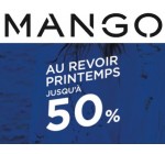 Mango: Au revoir le printemps : jusqu'à - 50% sur une sélection d'articles