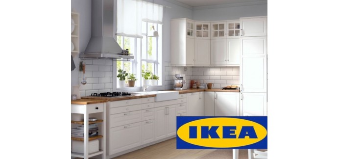 IKEA: 10€ offerts par tranche de 100€ d'achat sur l'univers de la cuisine