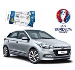 Hyundai: 1 voiture Hyundai i20 & des Places Premium pour les matchs de l'Euro à gagner