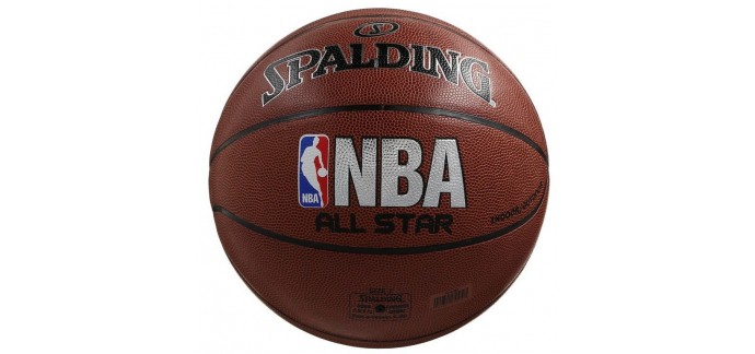 Decathlon: Ballon de basket Spalding NBA Allstar Taille 7 à 19,99€ au lieu de 29,99€