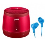 Bax Music: Enceinte JAM Touch Wireless Speaker + écouteurs intra-auriculaires offerts à 26€