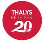 Thalys: Tous les billets de train à 20€ pour vos voyages jusqu'au 20 septembre