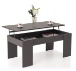 Groupon: Table basse avec plateau relevable (4 coloris au choix) à 59,90€